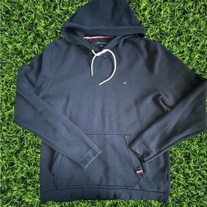 Boys Navy Tommy Hilfiger Logo Hoodie